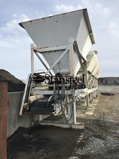 Used Stationary (4) Four + (1) One Bin Cold Feed System