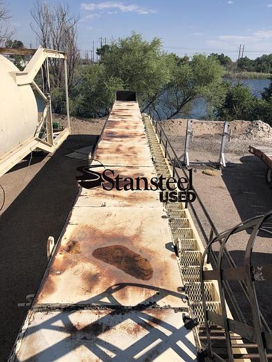 Used 100 Ton Boeing Portable Silo & Main Drag Slat