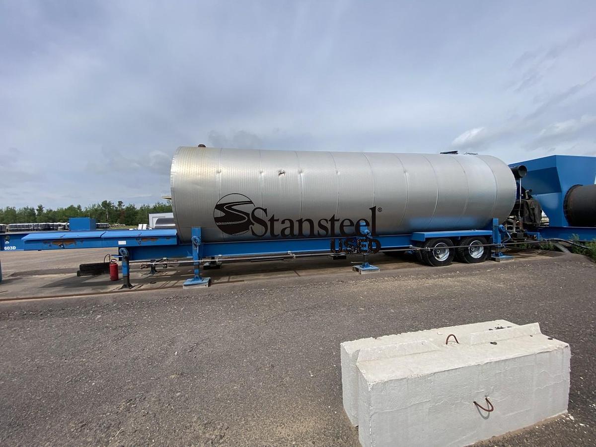 Used ADM Portable Parallel Flow Drum Mix Plant