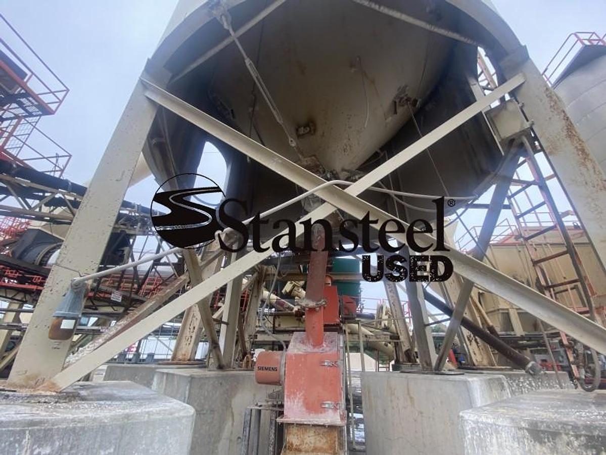Used  Stationary Dust Silo