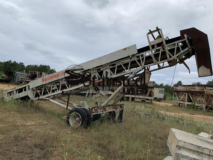 Used Cedarapids Portable Scale Conveyor