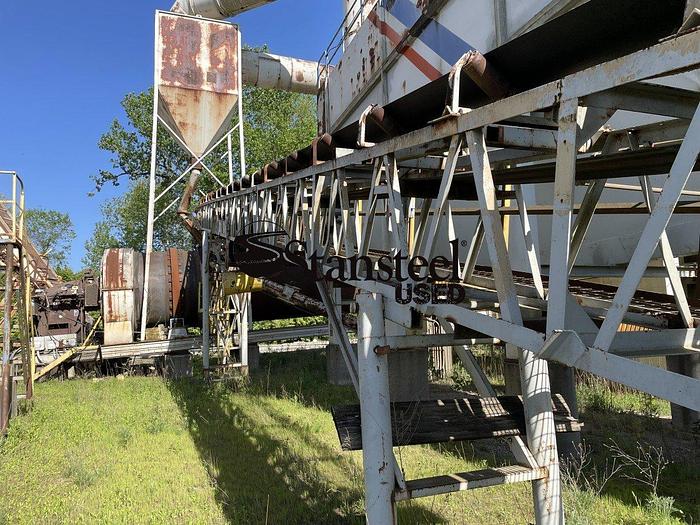 Used Stationary Recycle Feed Scale Conveyor