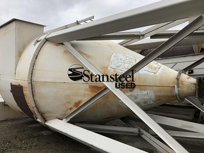 Used Cedarapids Stationary 400 TPH Counterflow Drum and Baghouse Combo