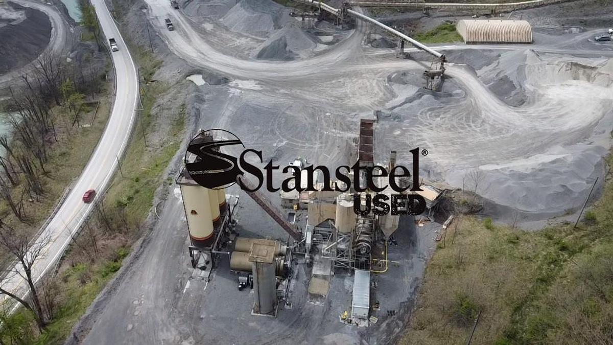 Used Complete 5 Ton Counterflow Batch Plant
