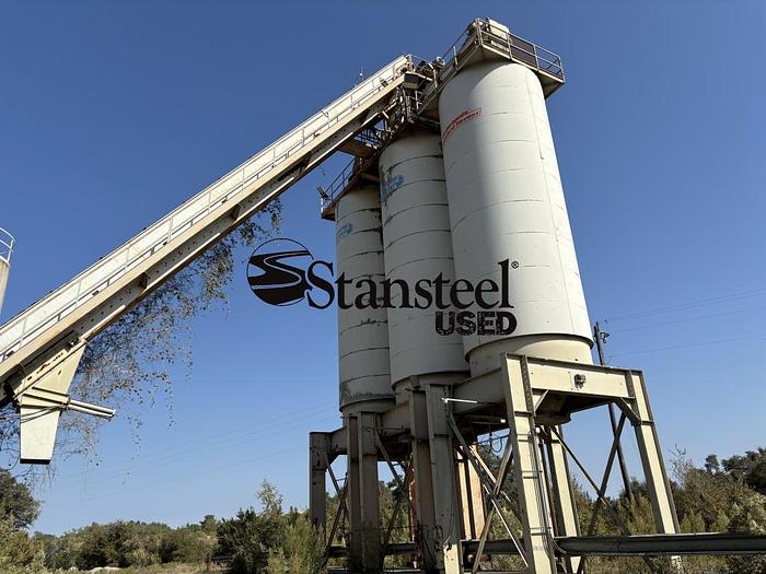 Used Standard Havens 600 Total Ton Stationary Silo System