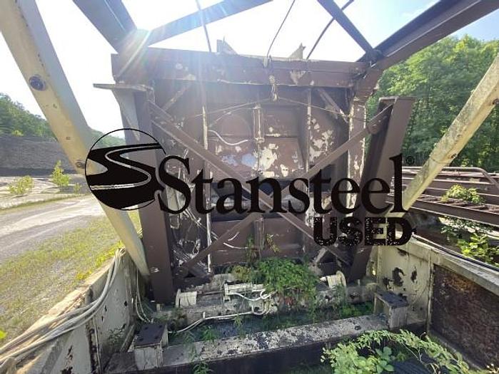 Used BITUMA Portable Self Erect Storage Silo & Portable Main Drag Slat Conveyor