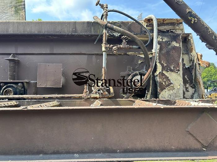 Used BITUMA Portable Self Erect Storage Silo & Portable Main Drag Slat Conveyor