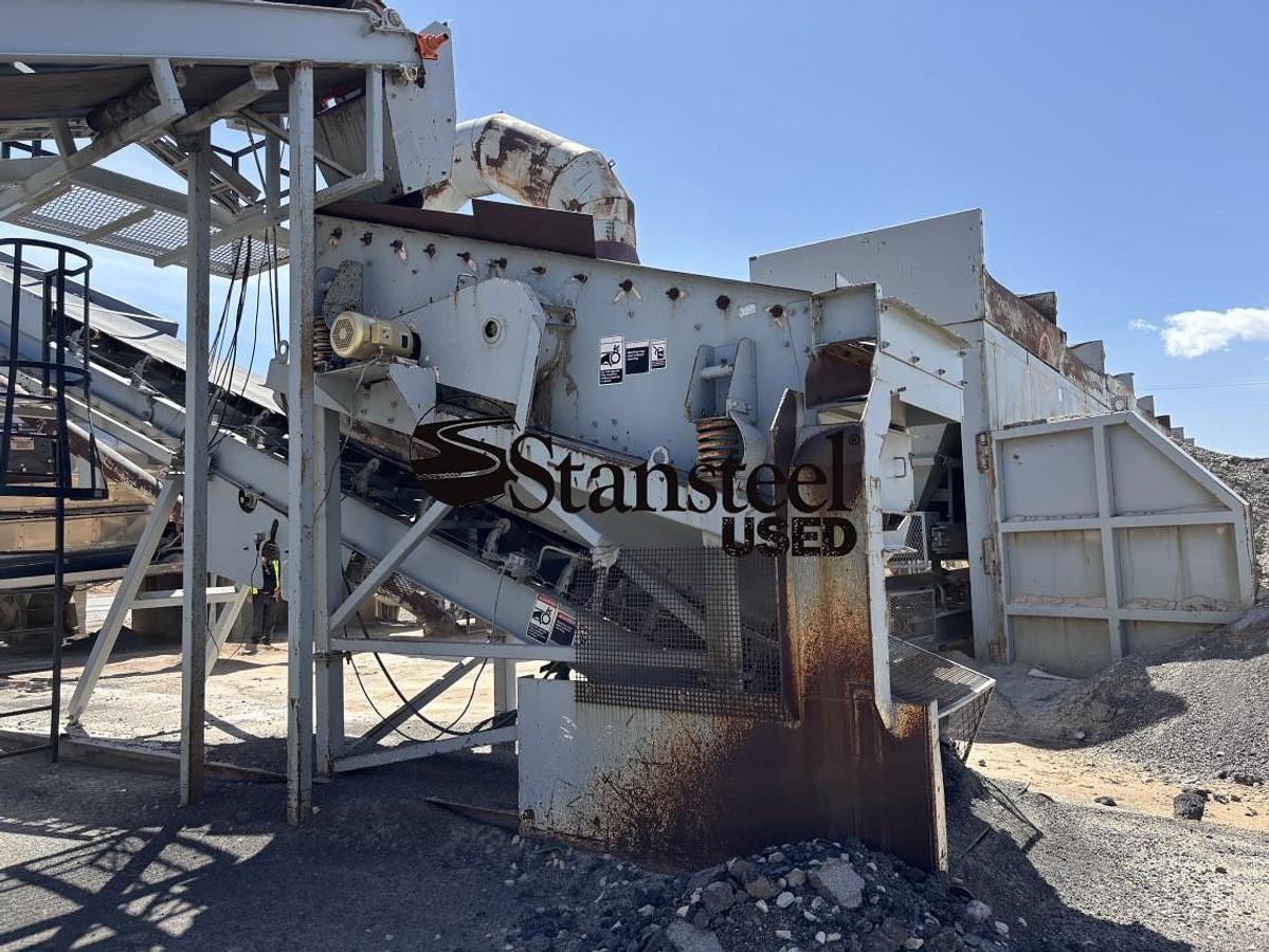 Used Astec Dual Bin 9' x 15' Stationary Recycle System