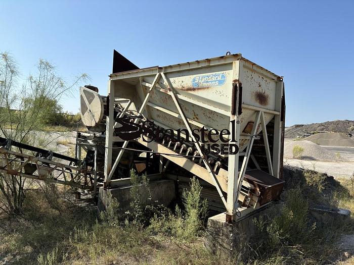 Used Standard Havens 8′ x 14′ Stationary Recycle Bin