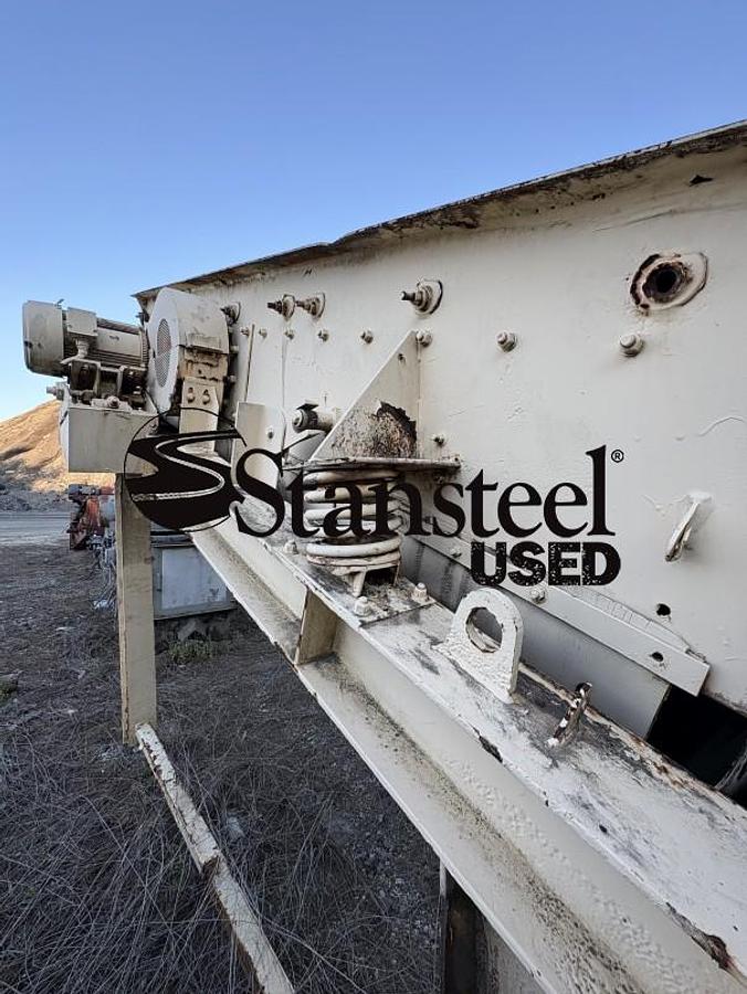 Used Diester 5' x 12' Single Deck Vibrating Screen