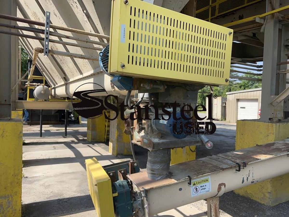 Used Stationary 30,000 ACFM Pulsejet Baghouse
