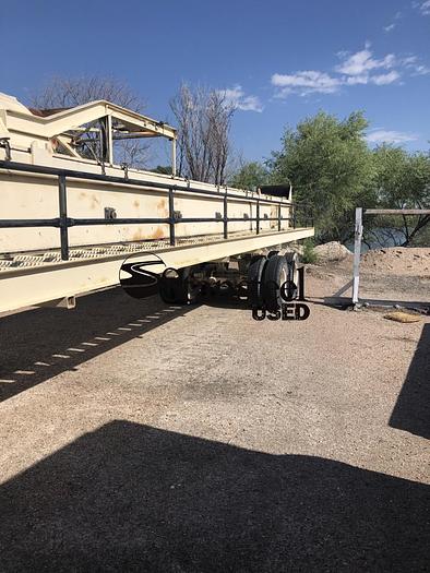 Used 100 Ton Boeing Portable Silo & Main Drag Slat