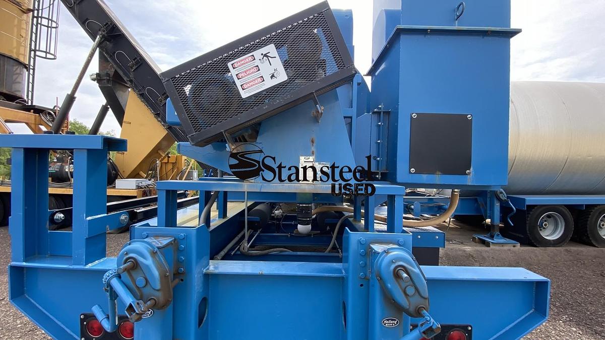 Used ADM Portable Parallel Flow Drum Mix Plant