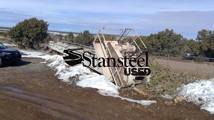 Used Gencor®/Bituma® 100 Ton Stationary Silo with Main Drag Slat