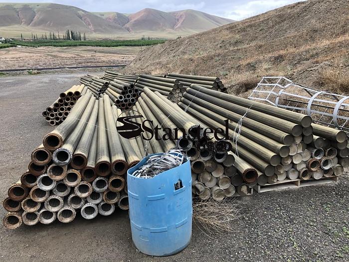 Used Cedarapids Stationary 400 TPH Counterflow Drum and Baghouse Combo