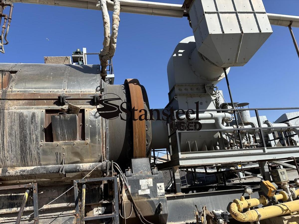 Used Astec® Double Barrel Stationary Counter Flow Drum