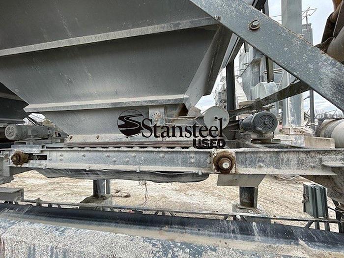 Used Stationary (4) Four Bin Cold Feed System