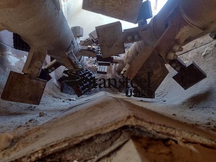 Used Stationary Twin Shaft Pugmill