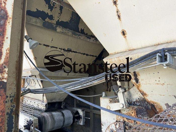 Used Stationary (6) Six Bin Cold Feed System