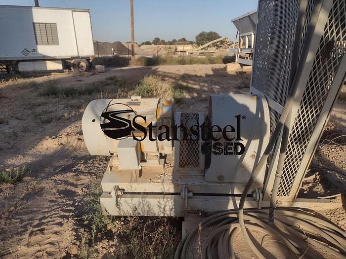 Used Stationary Twin Shaft Pugmill