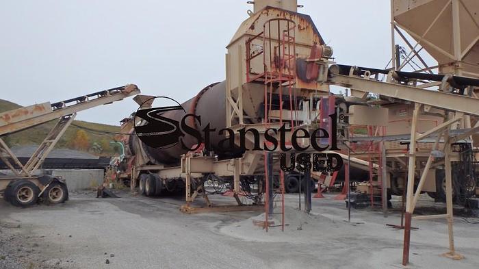 Used Astec 300TPH Counterflow Portable Drum Plant