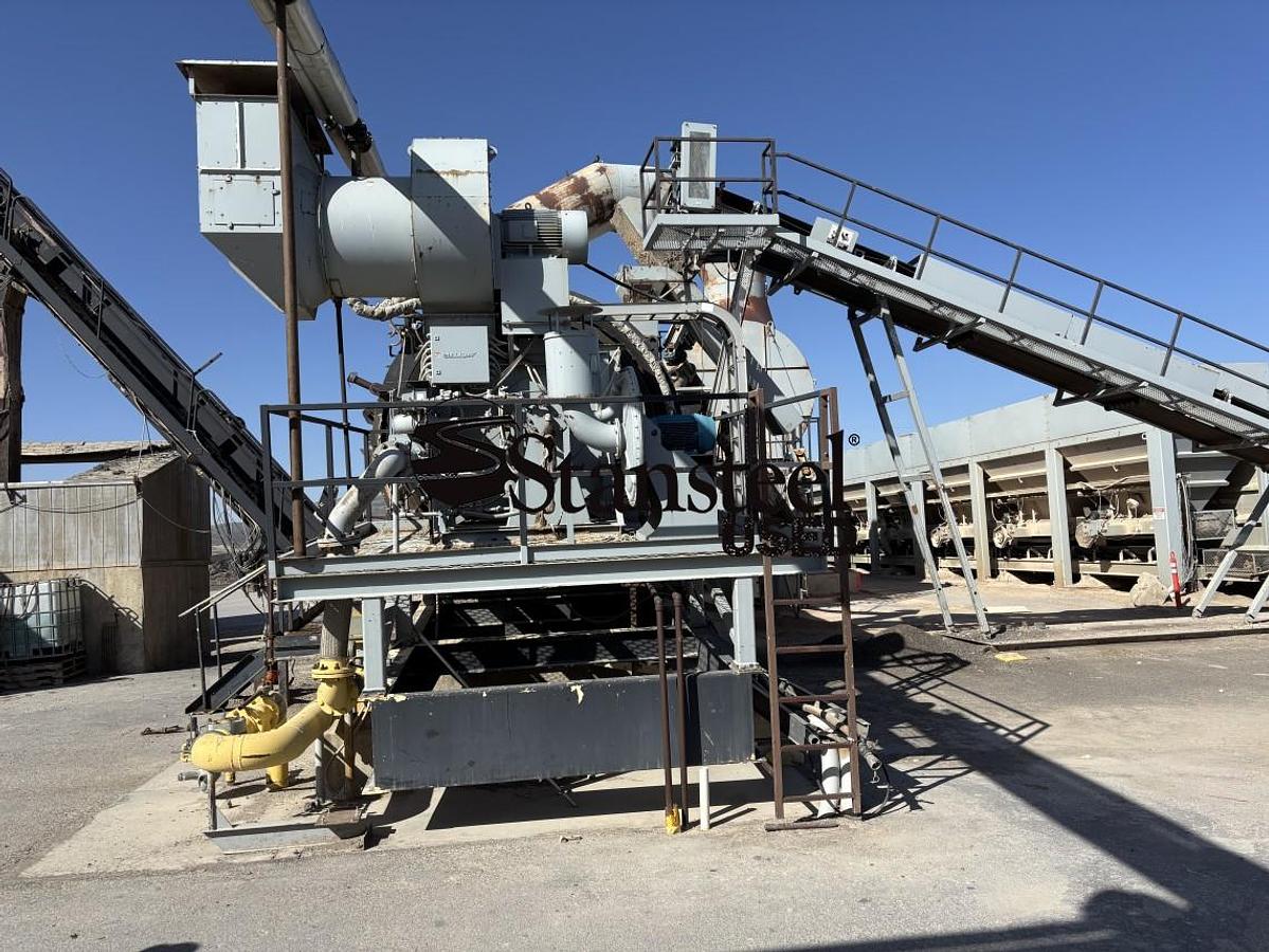 Used Astec® Double Barrel Stationary Counter Flow Drum