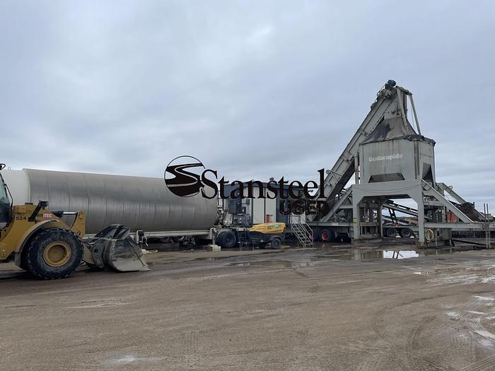 Used Terex Factory Rate @ 275 TPH Portable Counterflow Drum Plant