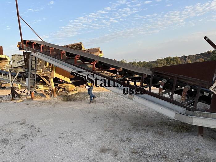 Used Six (6) Bin Stationary Cold Feed System