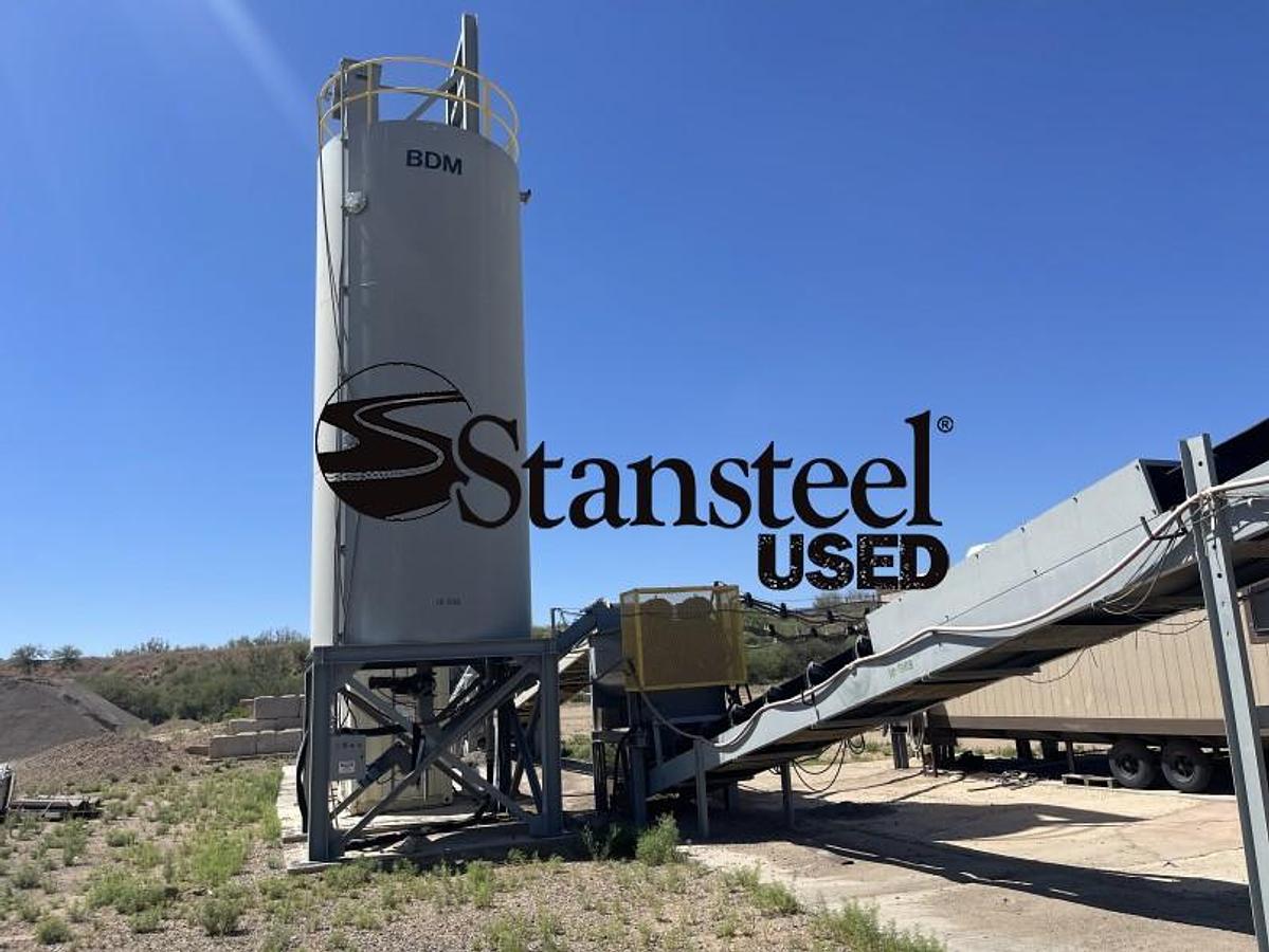 Used BDM 200TPH Portable Parallel Flow Drum Plant