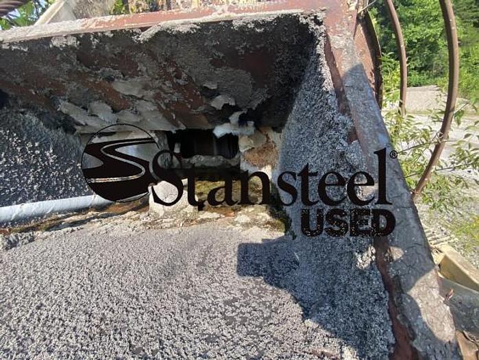 Used BITUMA Portable Self Erect Storage Silo & Portable Main Drag Slat Conveyor