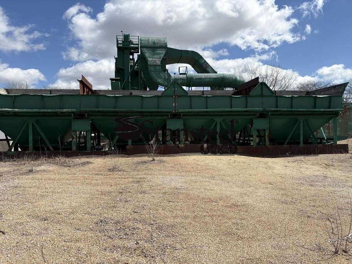 Used Barber Greene 2.5 Ton Partial Batch Plant