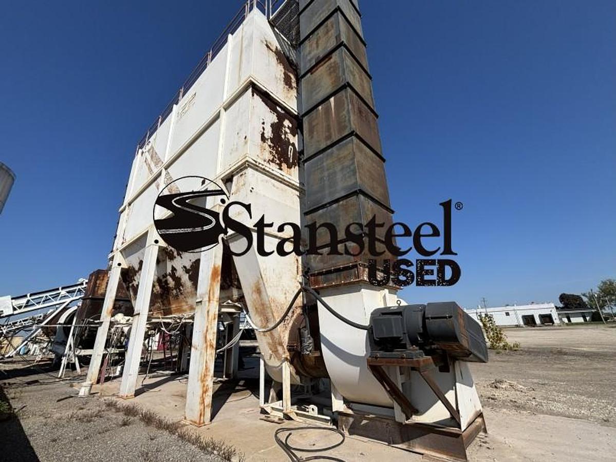 Used Gencor Stationary 40,000 AFCM Pulsejet Baghouse