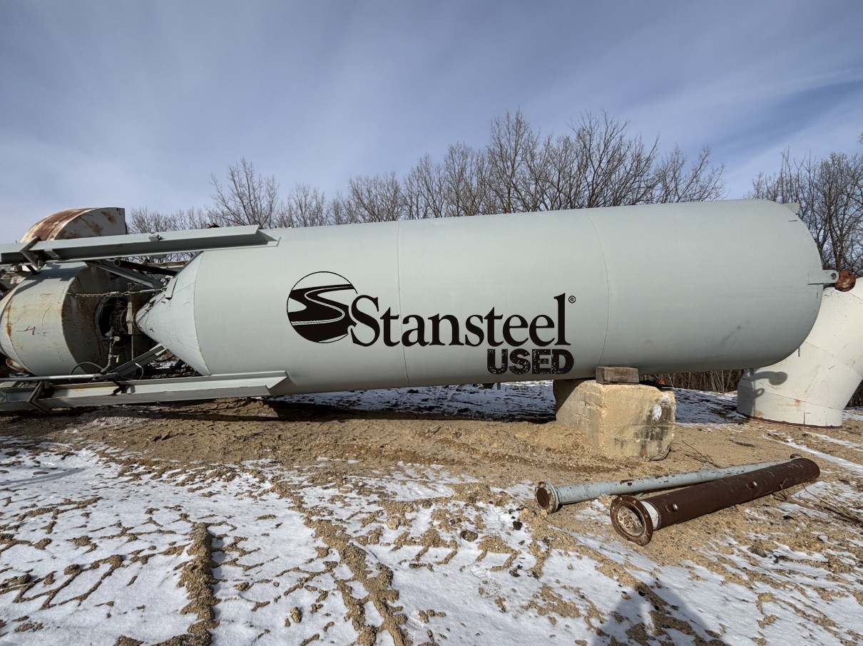 Used Stationary 350 BBL Dust Silo