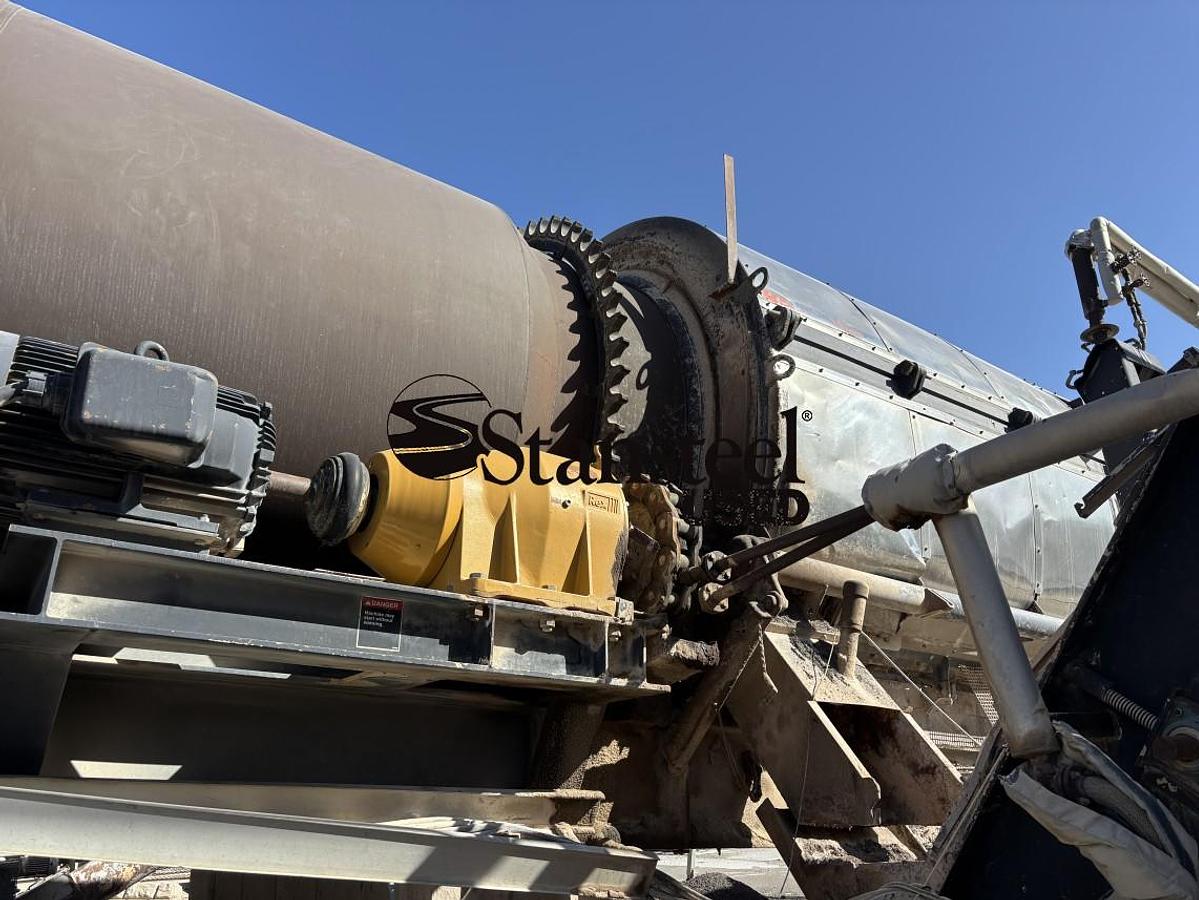 Used Astec® Double Barrel Stationary Counter Flow Drum