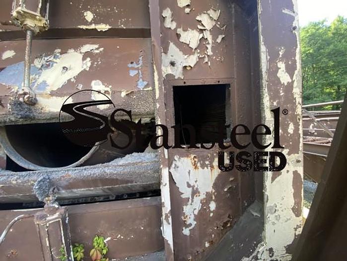 Used BITUMA Portable Self Erect Storage Silo & Portable Main Drag Slat Conveyor