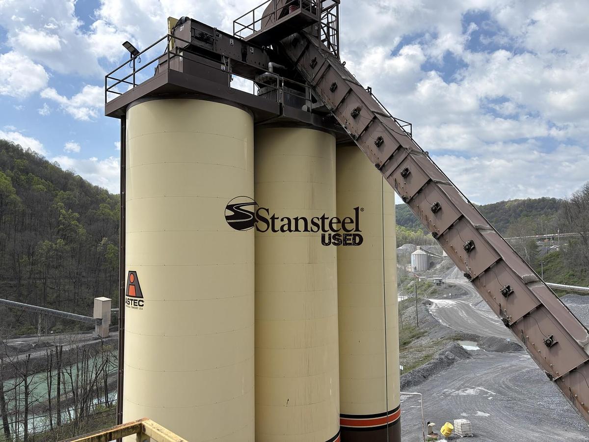 Used Complete 5 Ton Counterflow Batch Plant