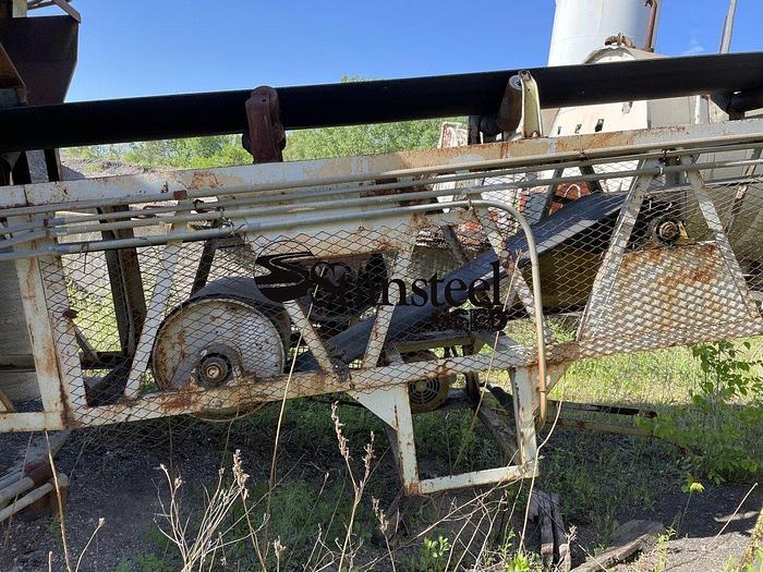 Used Stationary Recycle Feed Scale Conveyor
