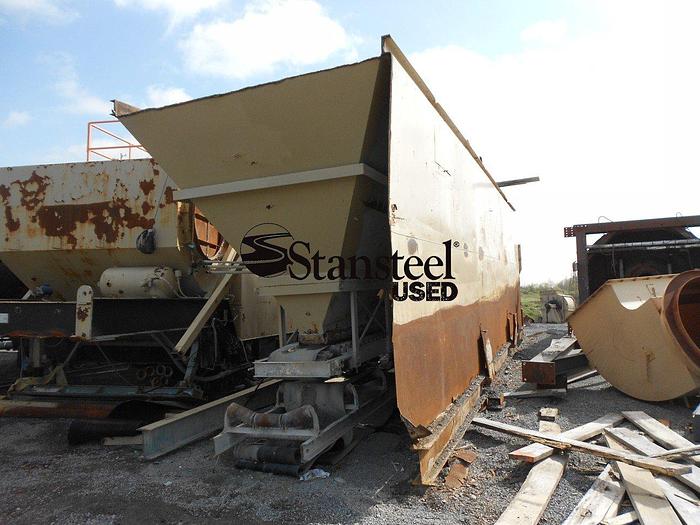 Used Standard Havens (3) Three Bin Cold Feed System