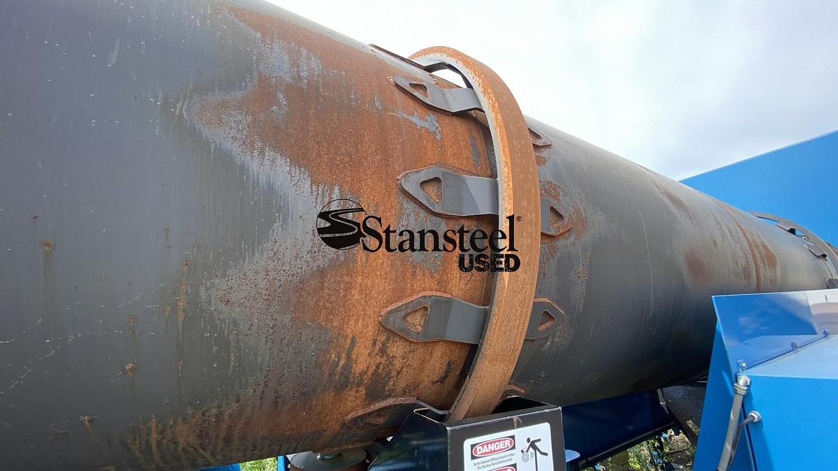 Used ADM Portable Parallel Flow Drum Mix Plant