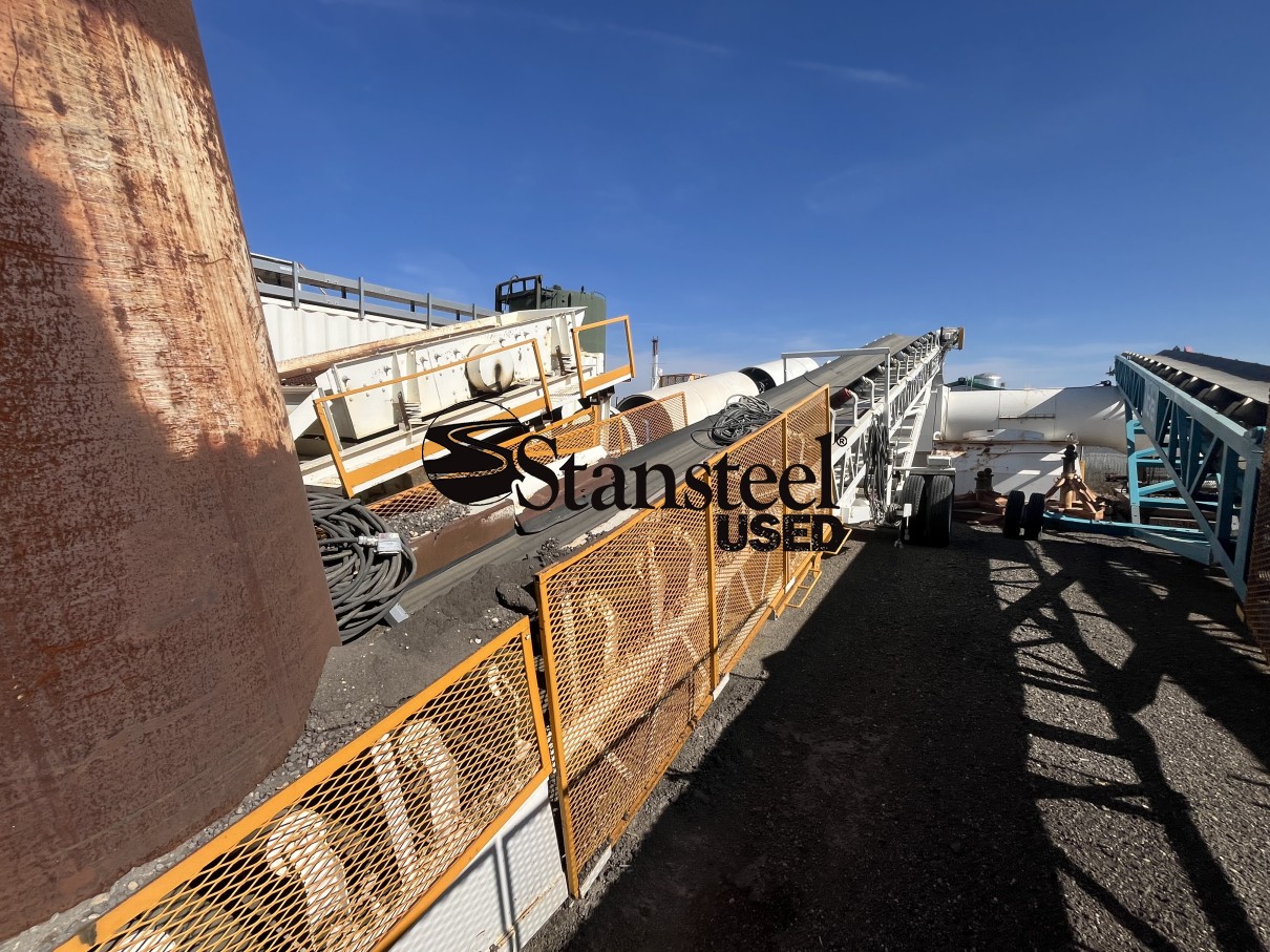 Used Complete 400 TPH Portable Counterflow Drum Plant
