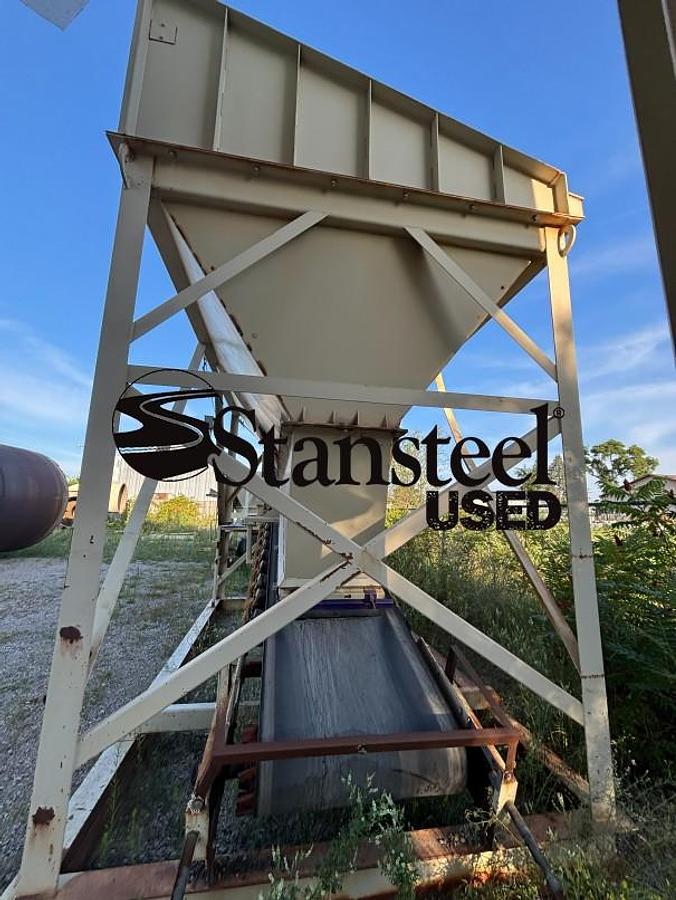 Used Barber Greene Stationary Recycle Bin