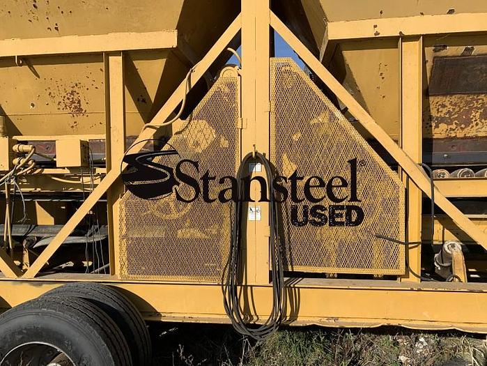 Used Five (5) Bin Portable Cold Feed System