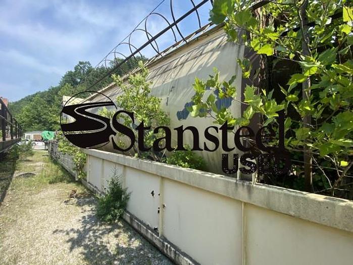 Used BITUMA Portable Self Erect Storage Silo & Portable Main Drag Slat Conveyor