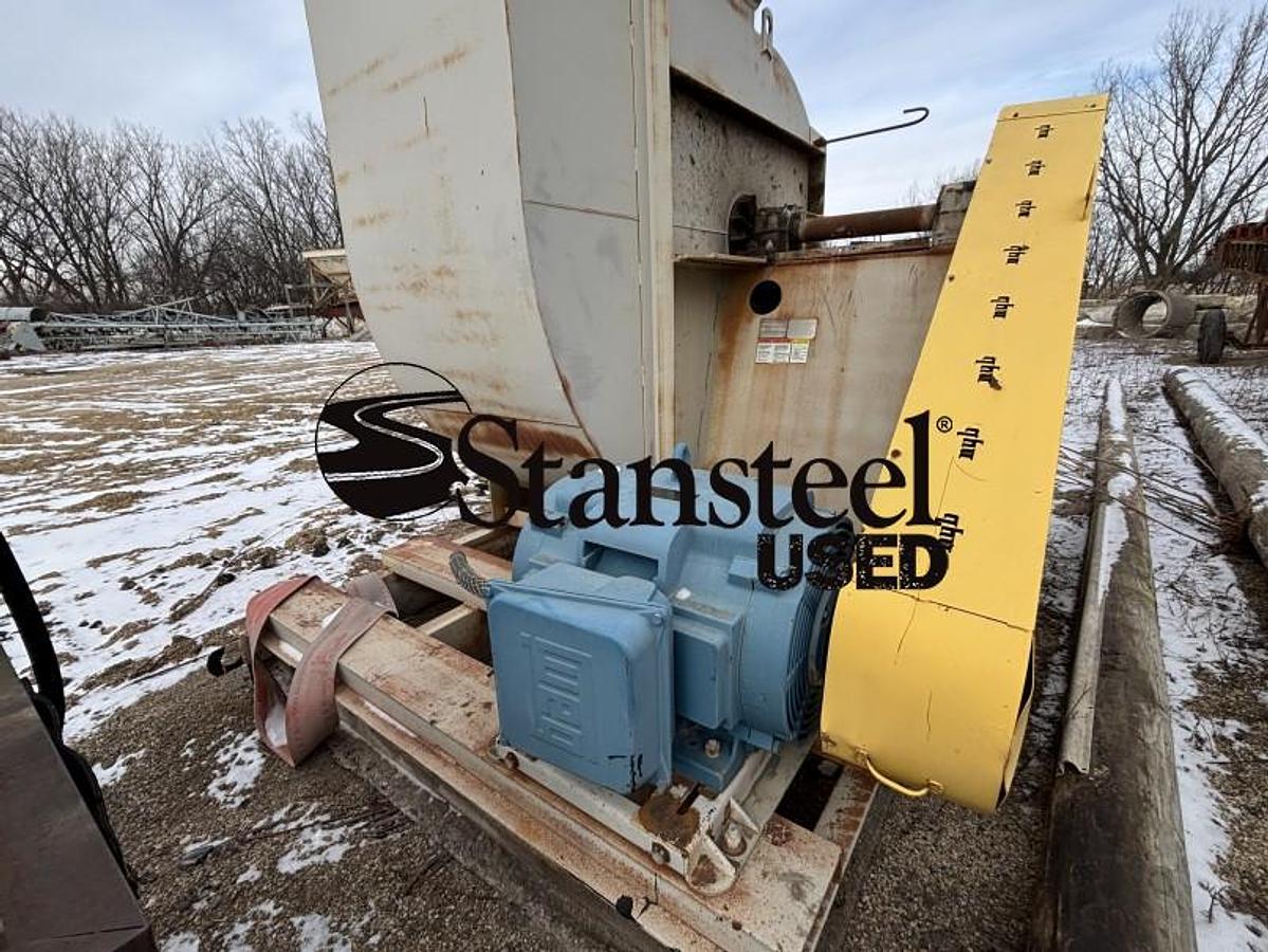 Used Iowa Parts 85,000 ACFM Stationary Pulsejet Baghouse