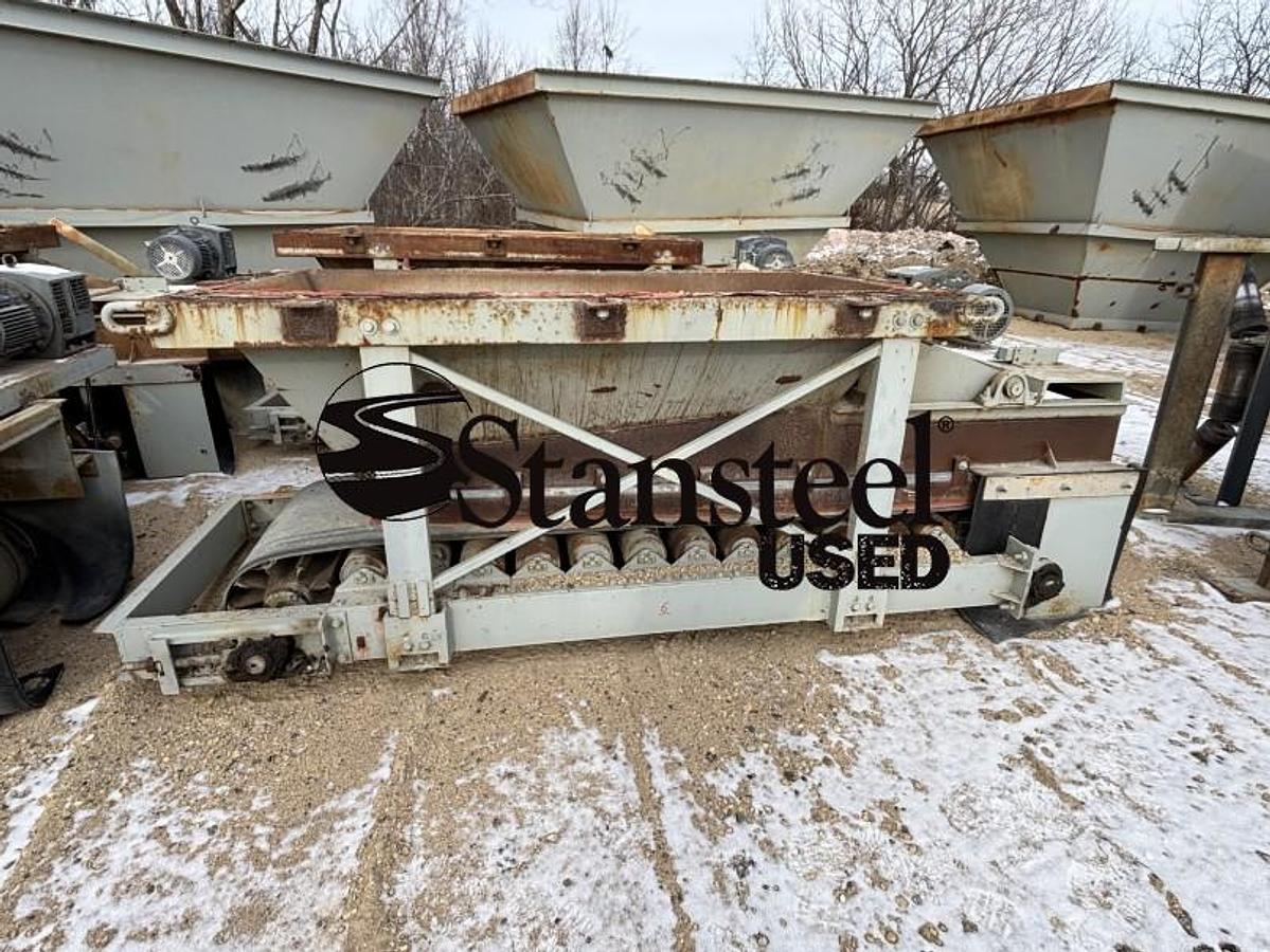 Used Stationary Six (6) Bin Cold Feed System