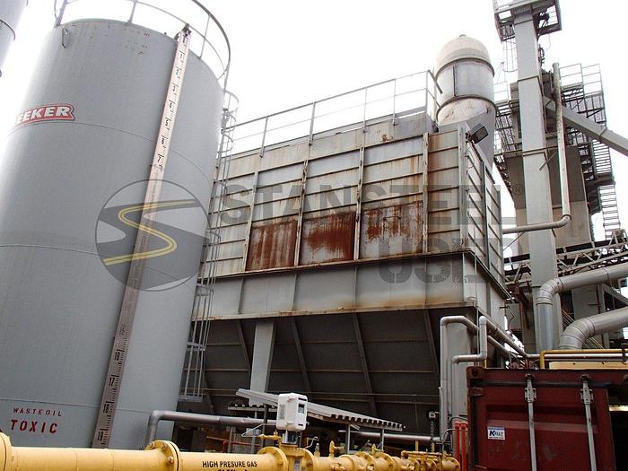 Used Stationary Baghouse Nominal 64,000 ACFM