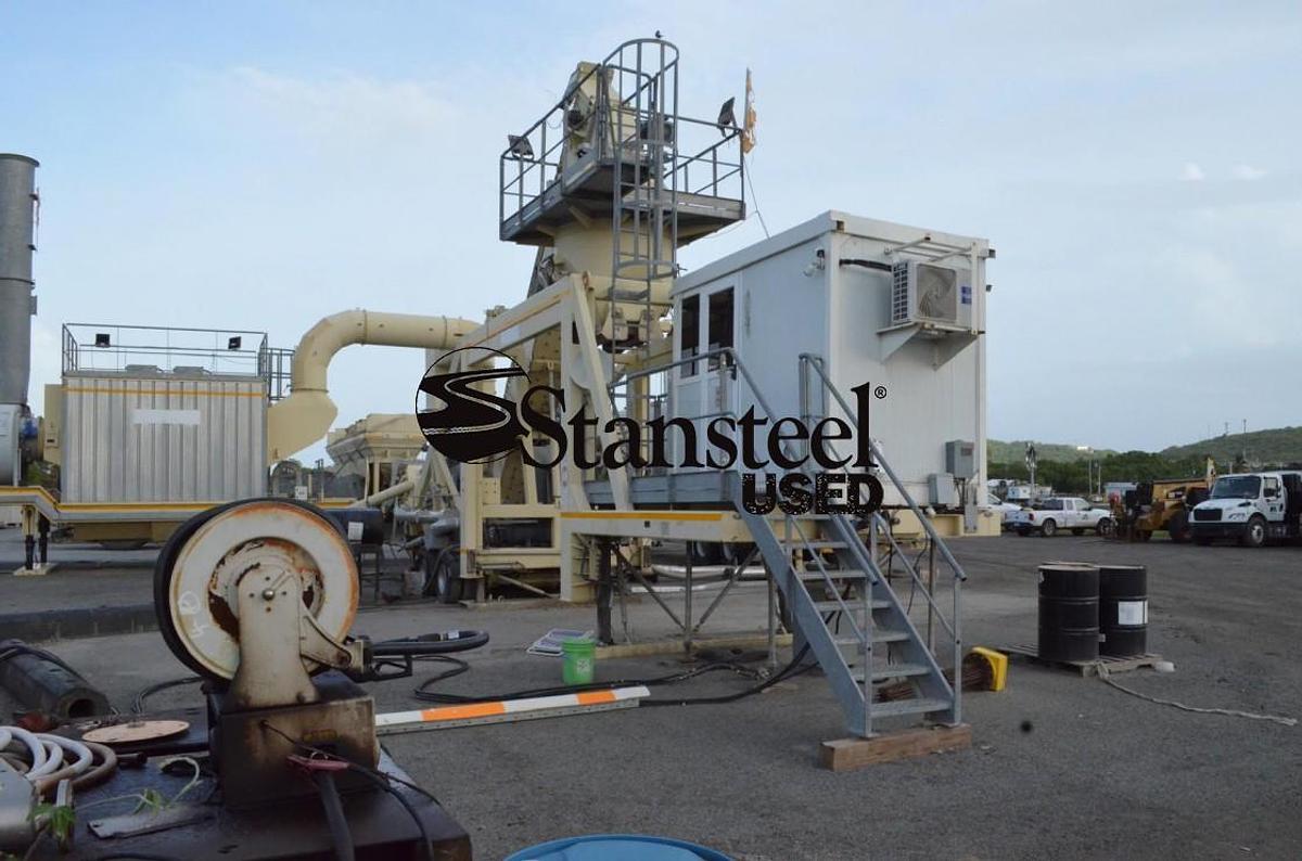 Used Intrame Portable 140TPH Counterflow Drum Plant