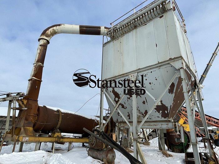 Used Stationary 30,000 ACFM Pulsejet Baghouse