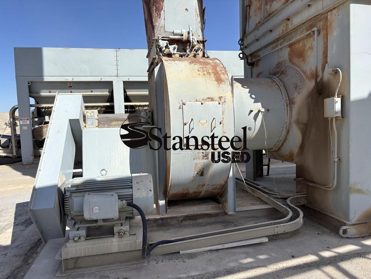 Used Astec 87,000 ACFM Stationary Pulsejet Baghouse