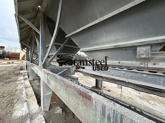 Used Stationary (4) Four Bin Cold Feed System